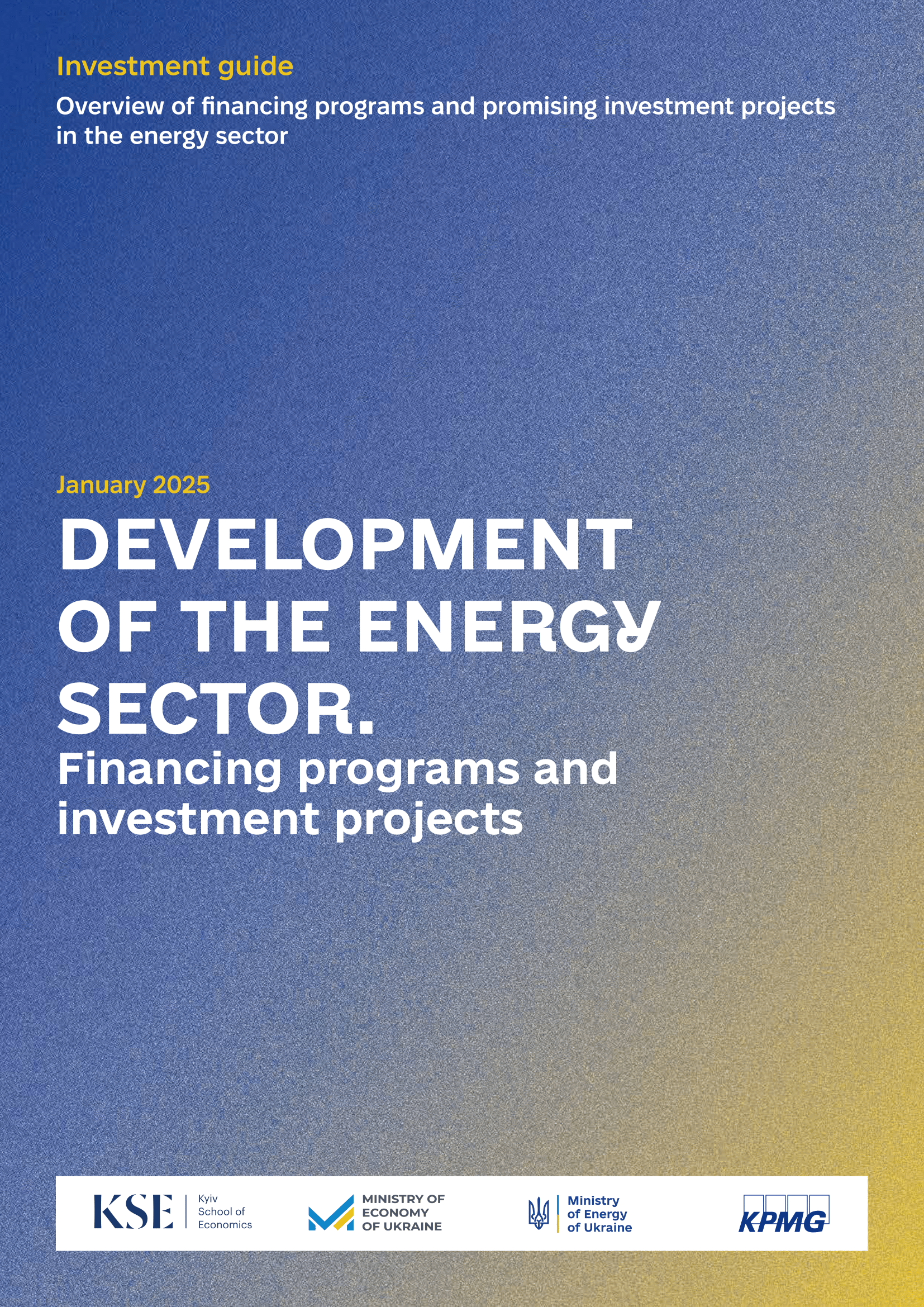 Development of the energy sector